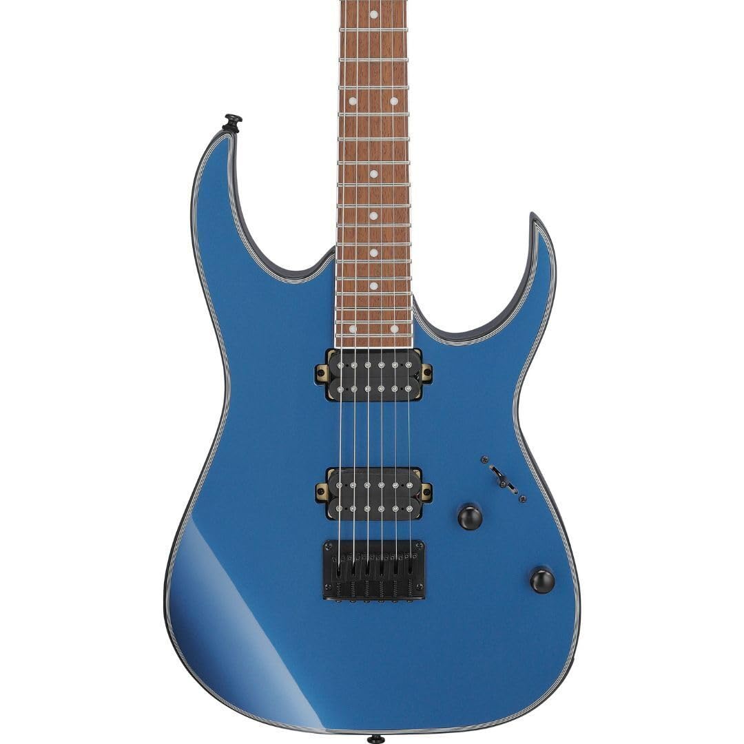 Amazon.com: Ibanez RG421EX Electric Guitar - Blue Metallic
